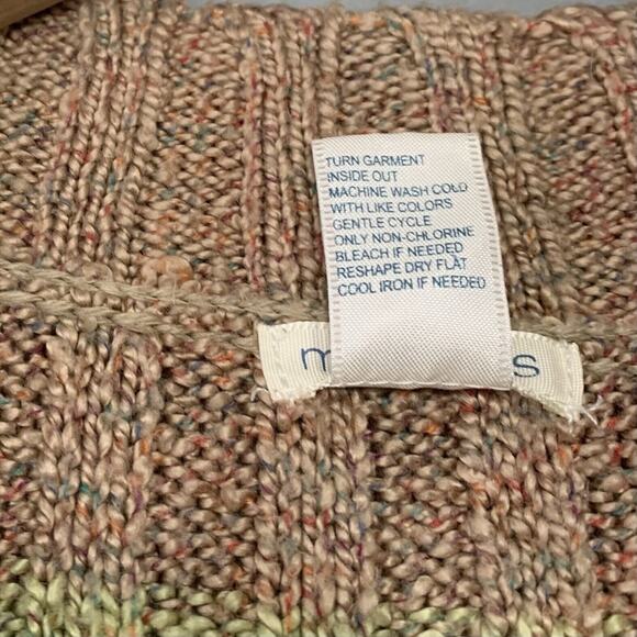 Striped Ribbed V-neck Sweater Size XL Gilmore Girls Y2K 90s Academia Preppy - Picture 6 of 6